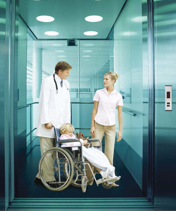 Hvorfor har hospitalselevatorer en 