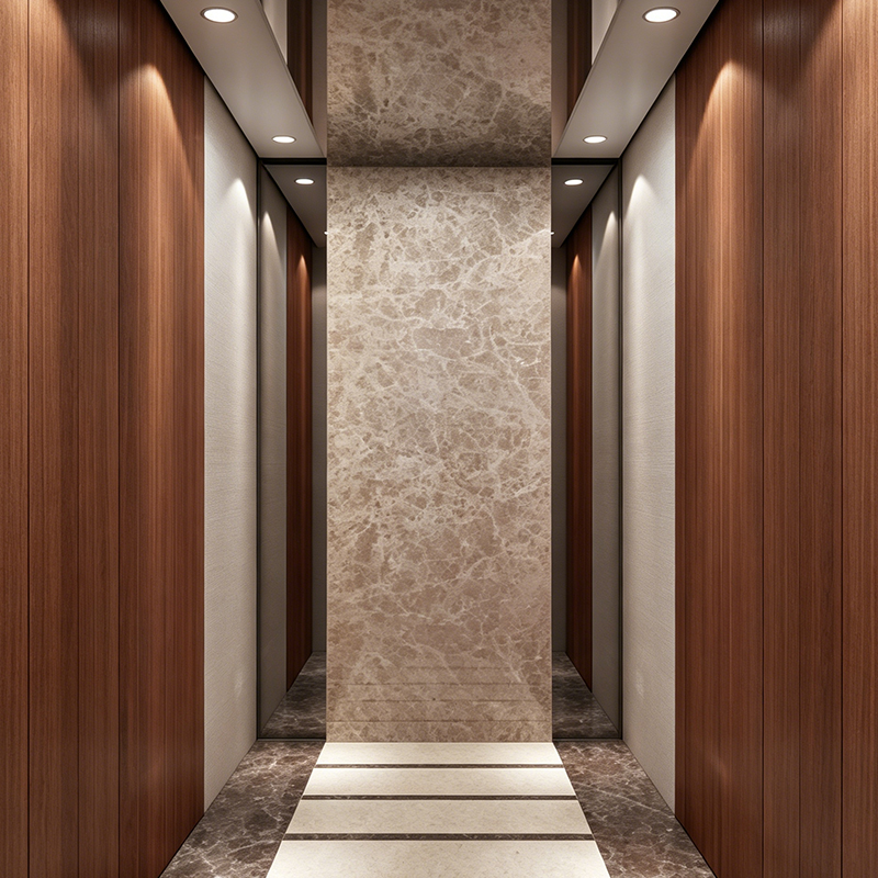 Elegant metal brændeovnslak Modellering Home Villa Lift til små rum